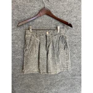 Vintage Island Force Shorts Flat Front Size 27 Dark Wash RARE